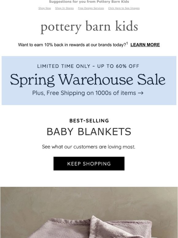 Calling your name: Baby Blankets... (+ Save on 100s of NEW deals!)