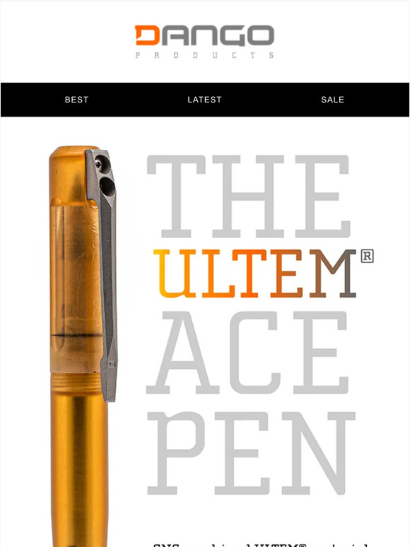 🚨 NEW RELEASE! The ULTEM® Ace Pen