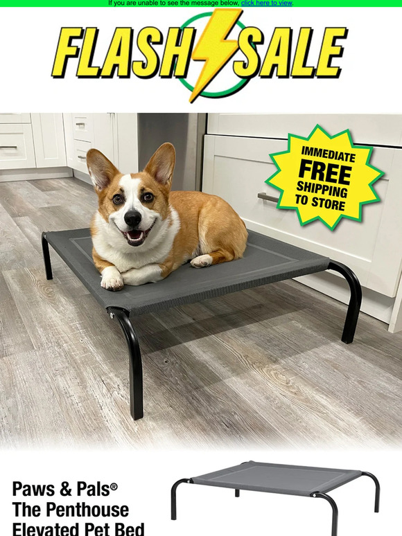 Menards Elevated Dog Bed UNDER 10 Milled