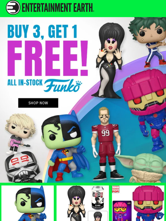 WHOA! A Sale on In-Stock Funko? Order Now 😍