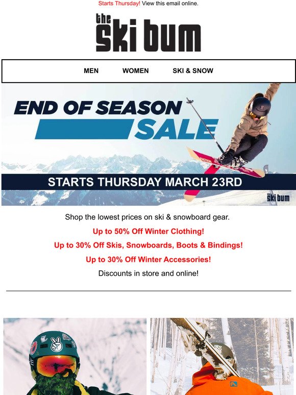 🚨 End of Season Clearance Sale! 🚨