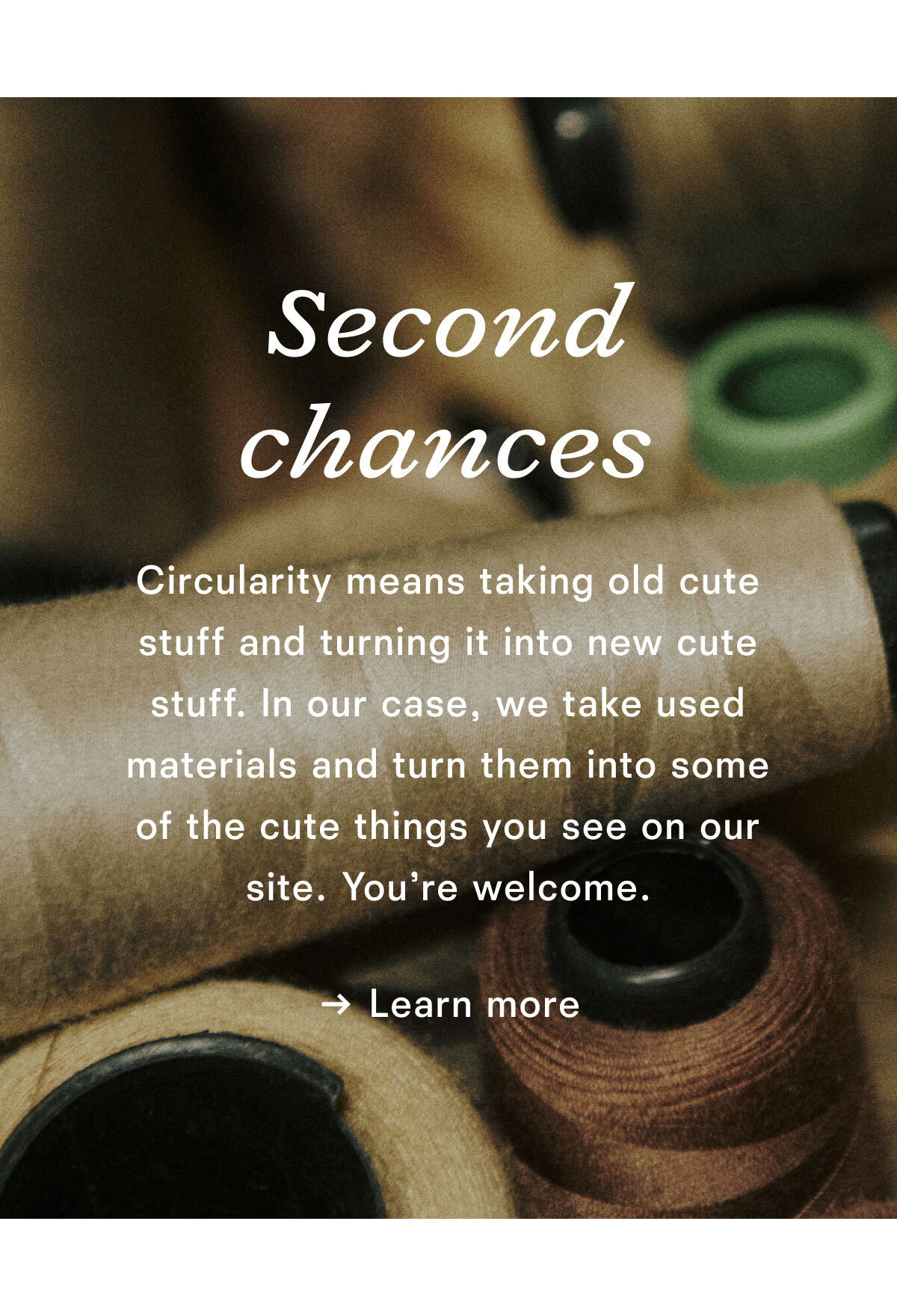 Second chances