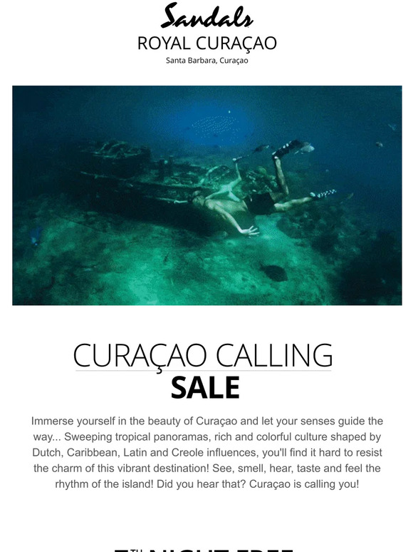 Can you hear it? Curaçao Calling Sale is now on!