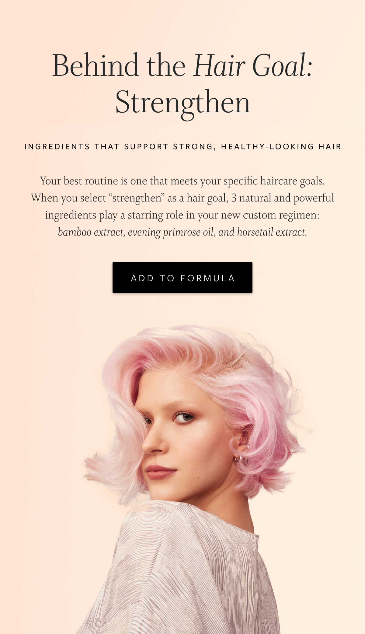 Function of Beauty Hairstrengthening ingredients cheat sheet Milled