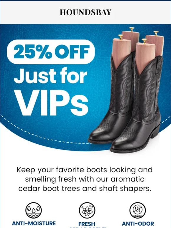 New Cedar Boot Trees and Accessories -25% Off!