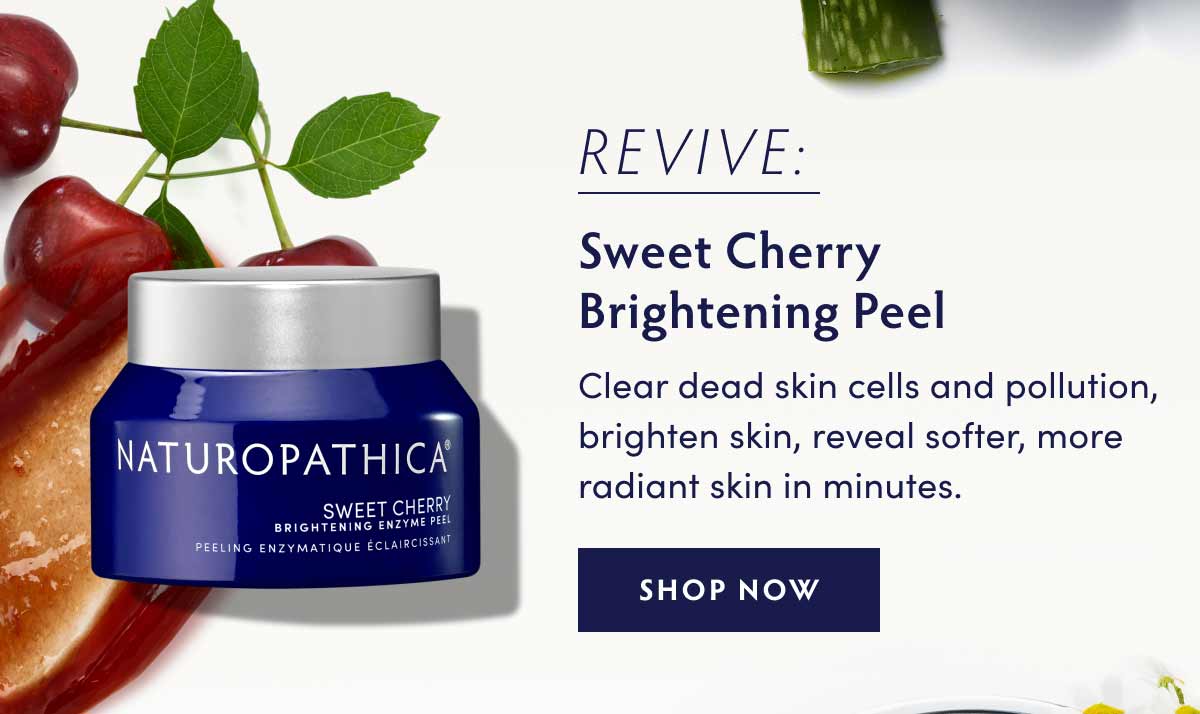 To revive: Sweet Cherry Brightening Peel