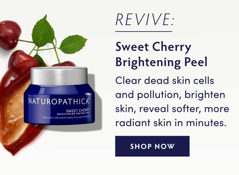 To revive: Sweet Cherry Brightening Peel