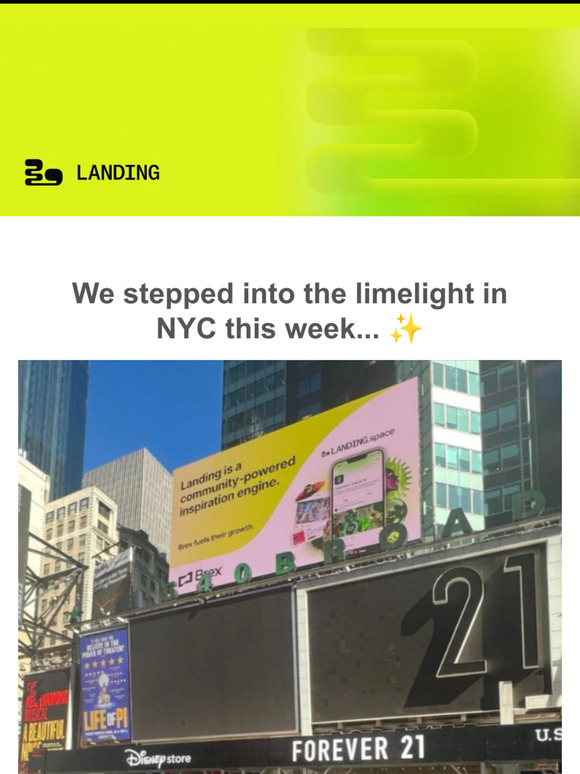 BREAKING - Glitter in Times Square ✨✨✨