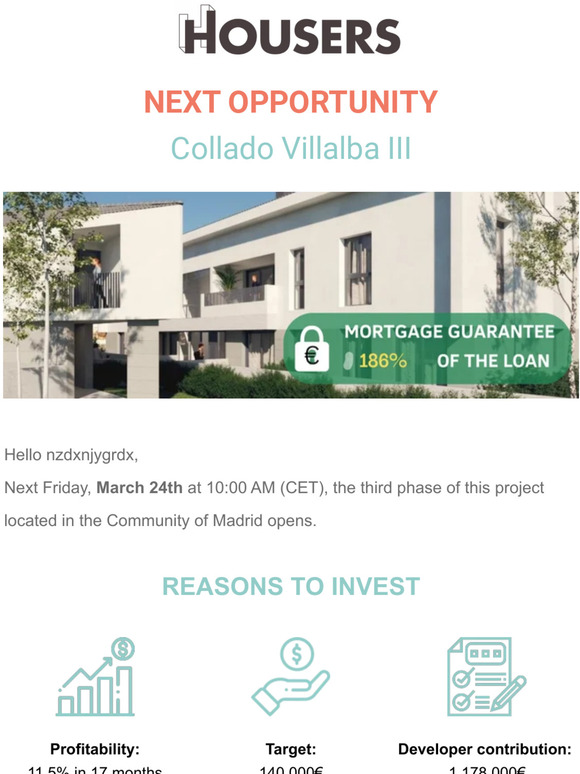 💰💰 Next project in the Community of Madrid
