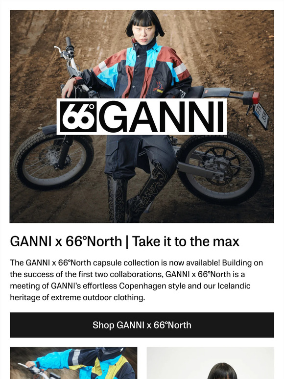 Now available | GANNI x 66°NORTH