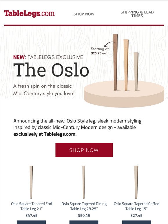 Introducing: The Oslo + Get 15% Off