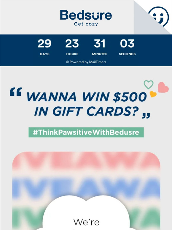 Wanna Win $500 in Gift Cards？