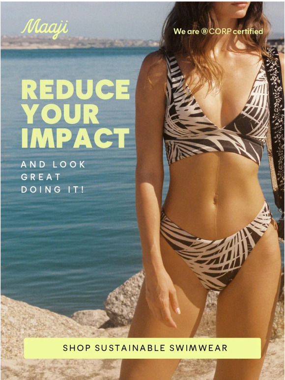 Maaji Have You Seen Our Sustainable Swim? 👙💧 Milled