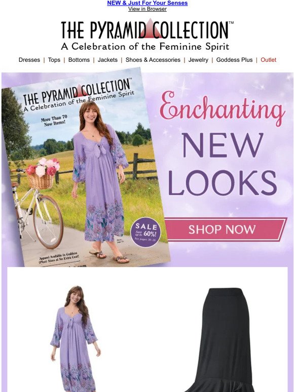 What's New @ Pyramid Collection? Click and See!