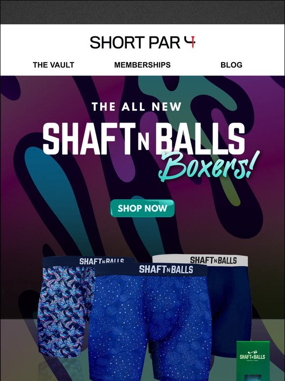 All NEW Shaft ‘n Balls Boxers🔥