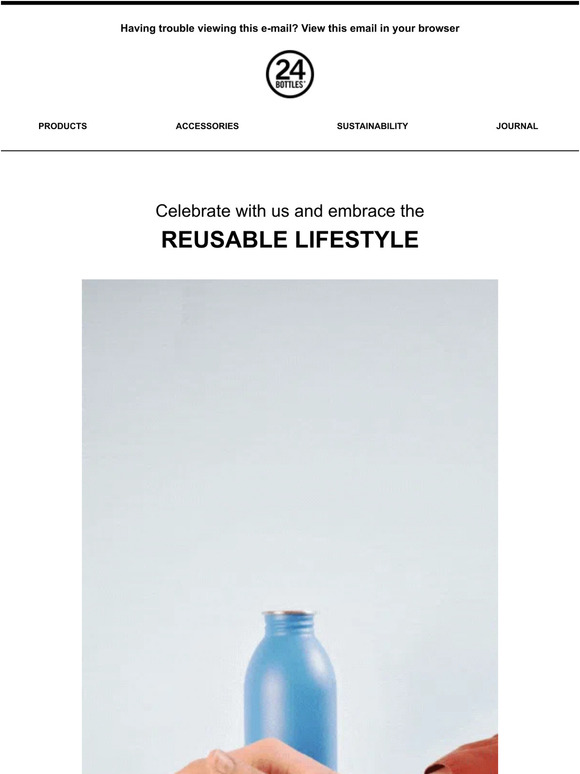 💧Water Day: let's get reusable!