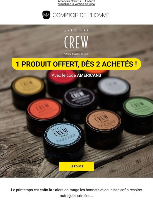 🧔 Une offre (dé)coiffante vous attend !