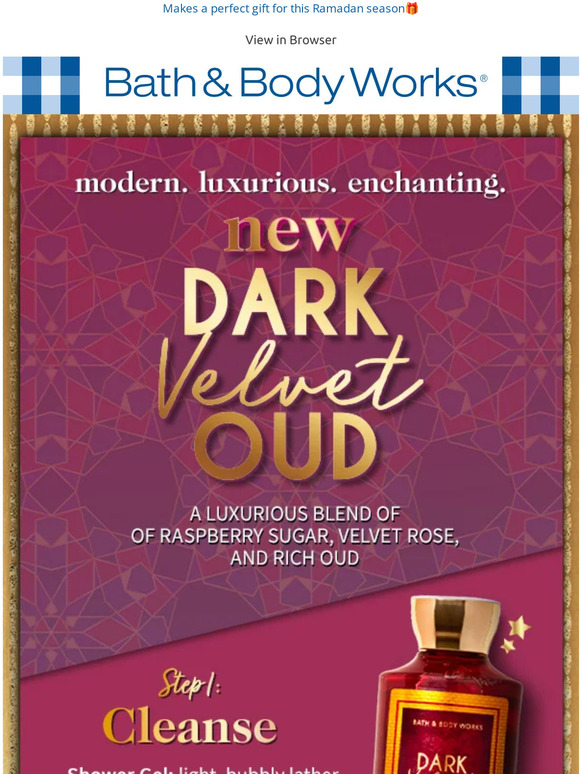 Bath & Body Works KSA: The all New Dark Velvet Oud! ️ | Milled