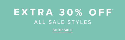 Extra 30% off all sale styles through April 23, 2023 »
