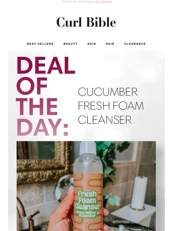 Face cleansing with a side of zen 🥒