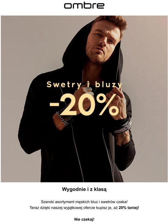 Swetry i bluzy -20%
