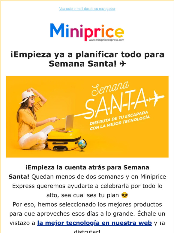 Empieza a planificarlo todo para Semana Santa 😎📲