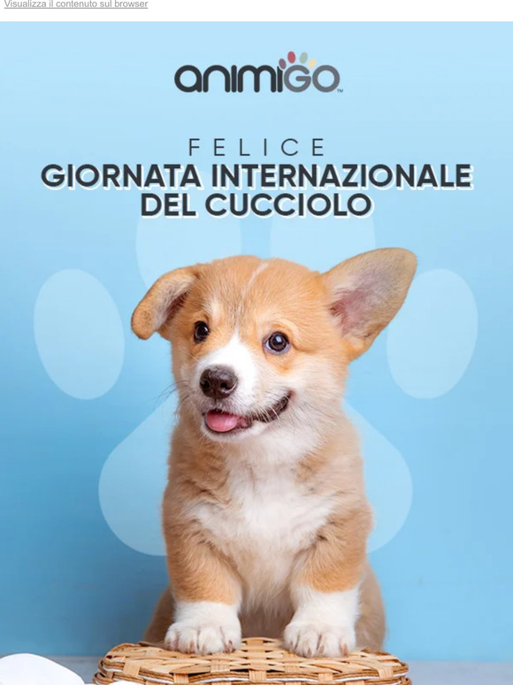 Felice giornata internazionale del cucciolo! 🐾