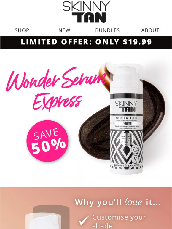 The Express Way to a Wonder Tan!✨