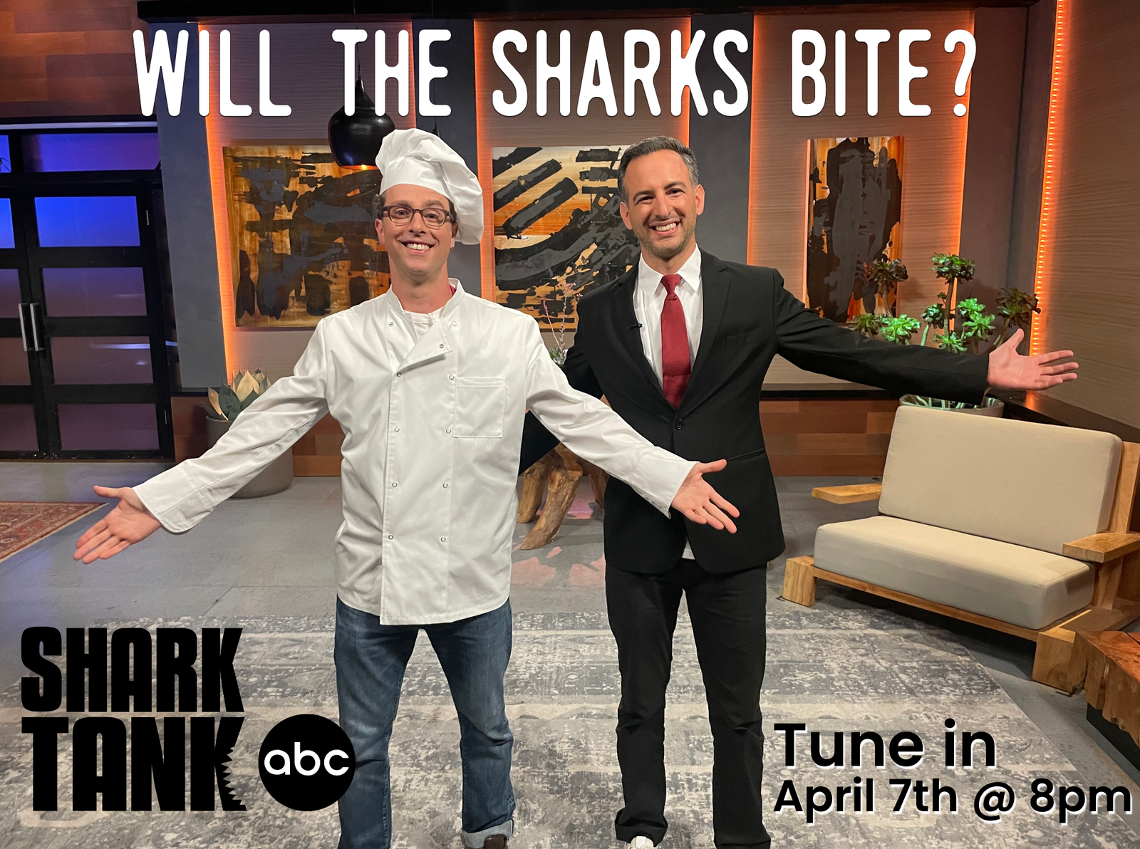 Ethan & Ori Repping Burlap & Barrel on Shark Tank