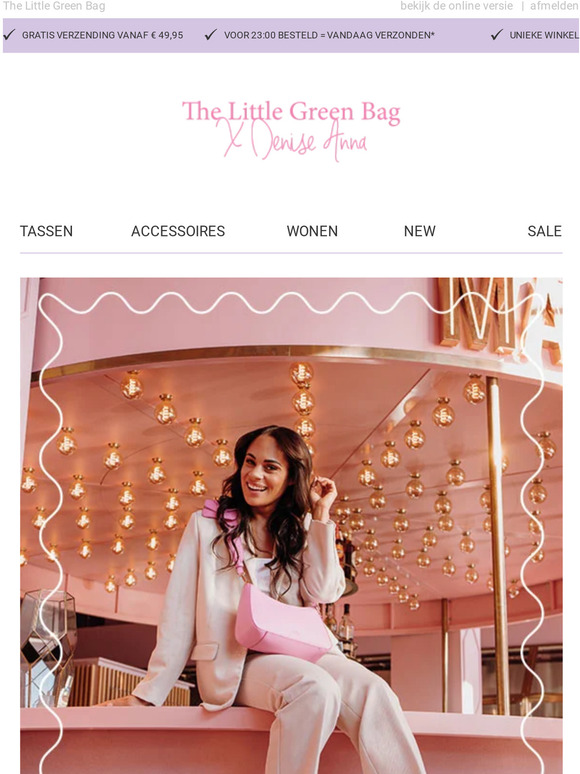 The Little Green Bag NL Denise Anna Collectie is hier! 💜 Milled