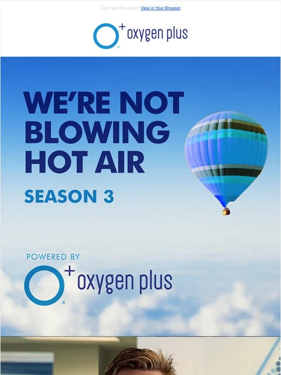 New “We’re Not Blowing Hot Air” Podcast | “You Can Live Longer Than You Think!”