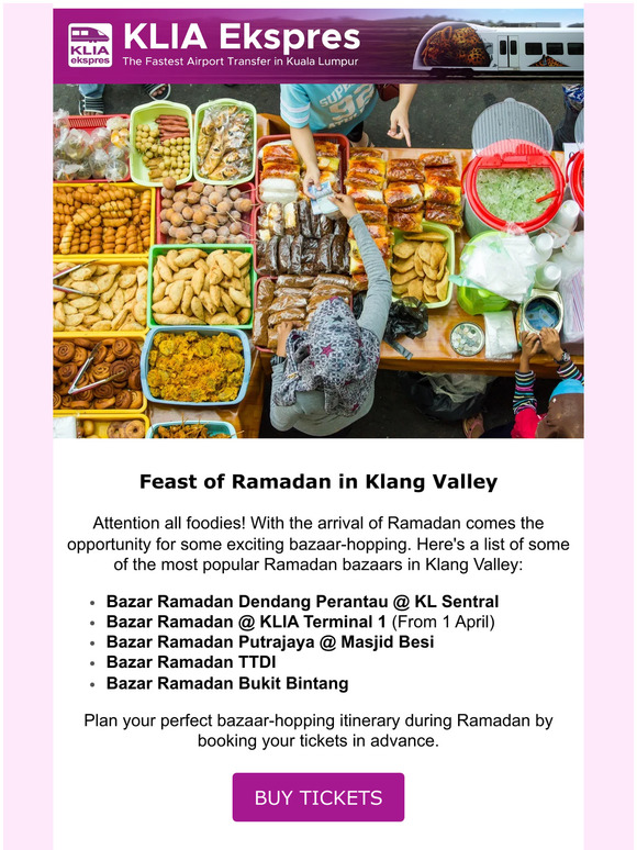 Ramadan Kareem! Explore the flavours of Ramadan in Klang Valley!😋🥙🥘