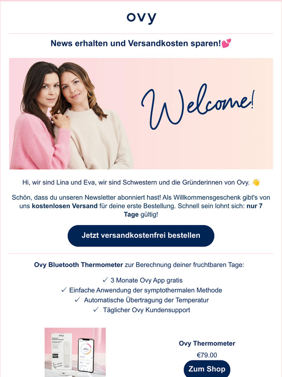 Willkommen im Ovy Newsletter! 💌