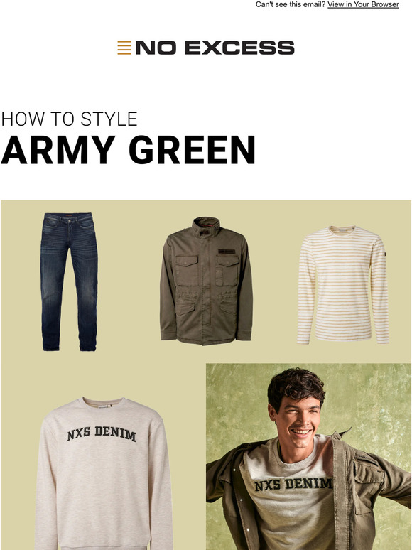 How to style - Army Green