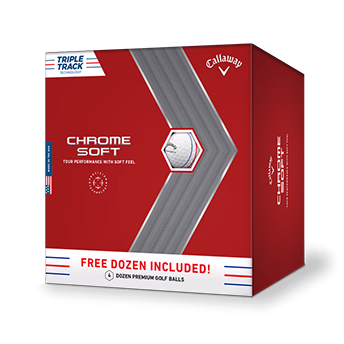 Chrome Soft Triple Track Golf Balls