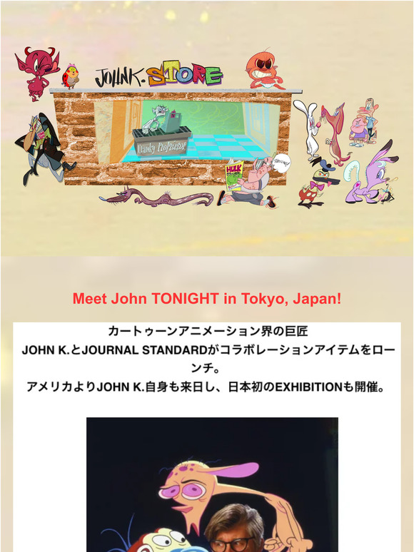 Special John K. Signing Event in Tokyo TONIGHT! 🗼+ 15% off store discount
