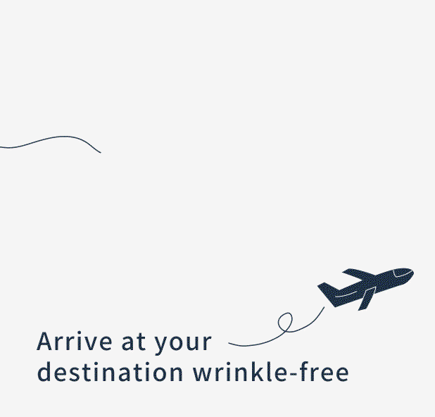 Arrive at your destination wrinkle free. The Halfday Garment Duffel.