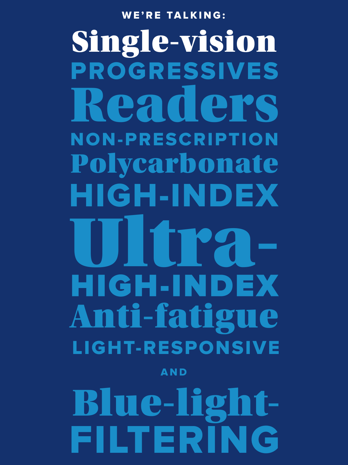 Warby Parker Let’s talk about lenses Milled