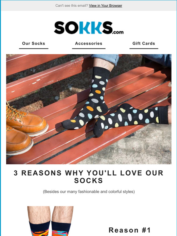 3 Reasons Why You'll Love Our Socks