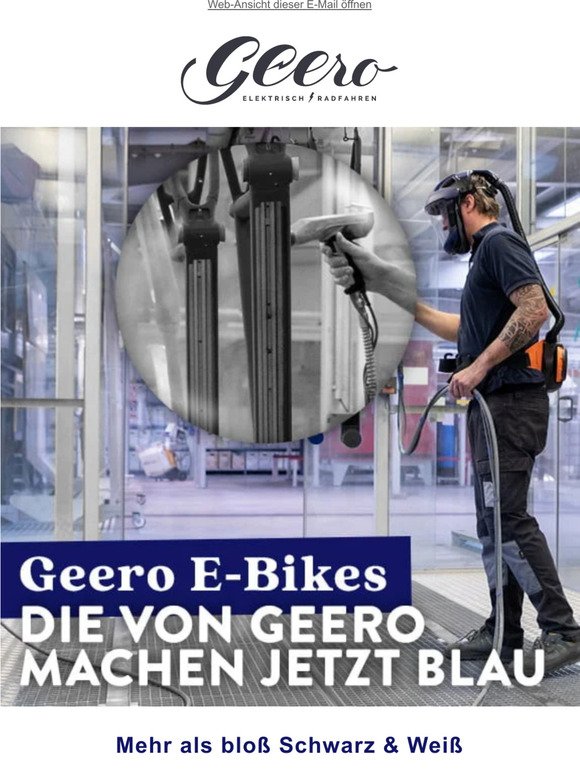Bald erhältlich ⚡ Dein Geero E-Bike in zwei neuen Farben!