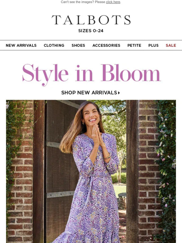 STARTS NOW! 25% off select styles