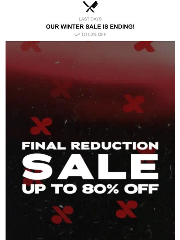 Final Sale Reduction