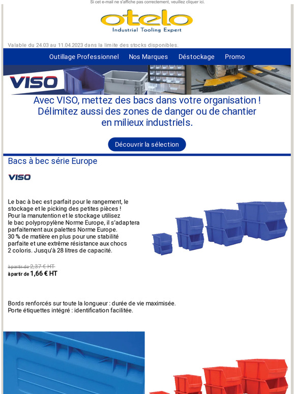 Solutions VISO pour le stockage et la sécurité
