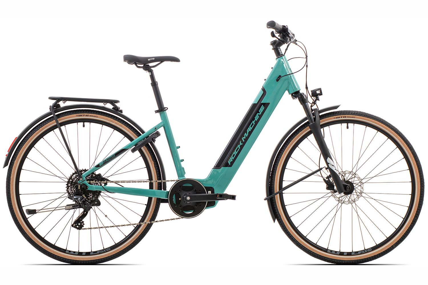 Rock Machine Crossride INT e425 Touring Slate/Black/Silver, Elsykkel