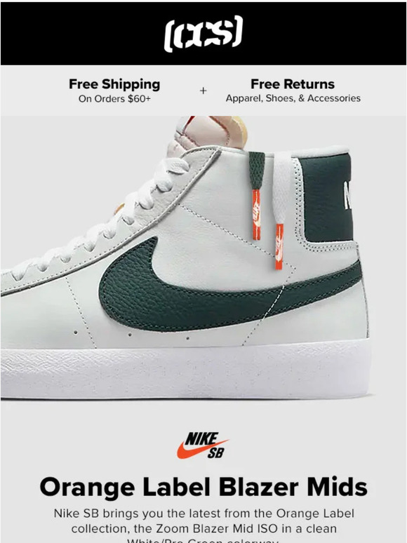nike sb orange label blazer