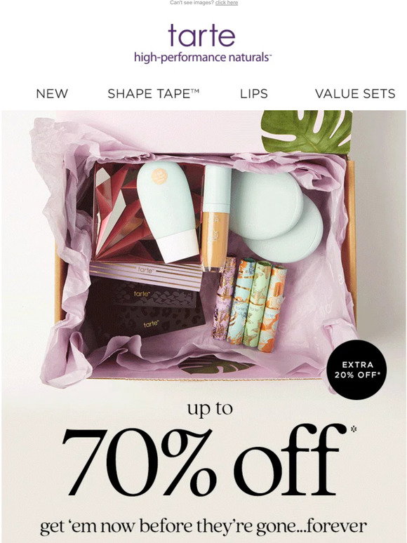 tarte cosmetics Email Newsletters Shop Sales, Discounts, and Coupon Codes