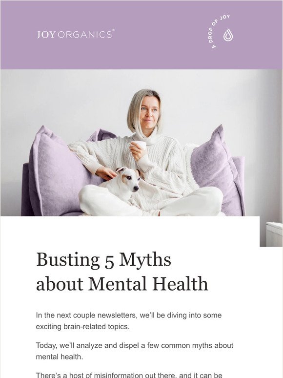 Top 5 Myths about Mental Health