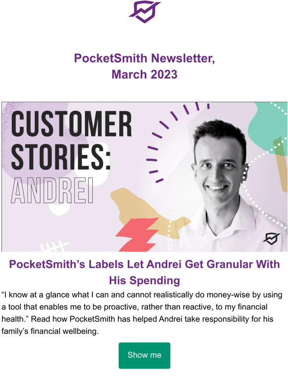 Monthly reads: Andrei’s story, tax season and personal finance apps