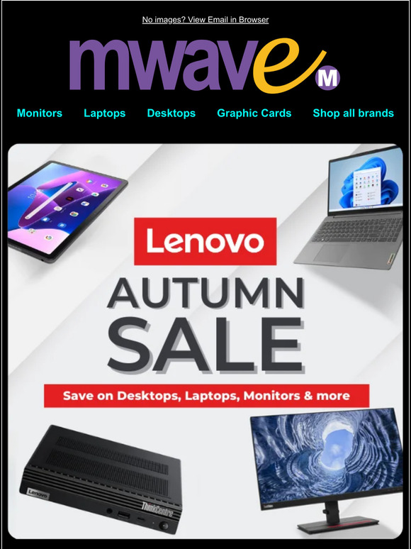 Now On - Lenovo  Autumn SALE