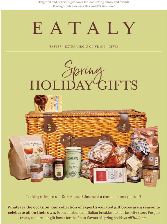 Eataly NA Our favorite spring gifts are full of flavor Milled